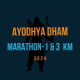 Ayodhya Dham marathon-1 &3 kM